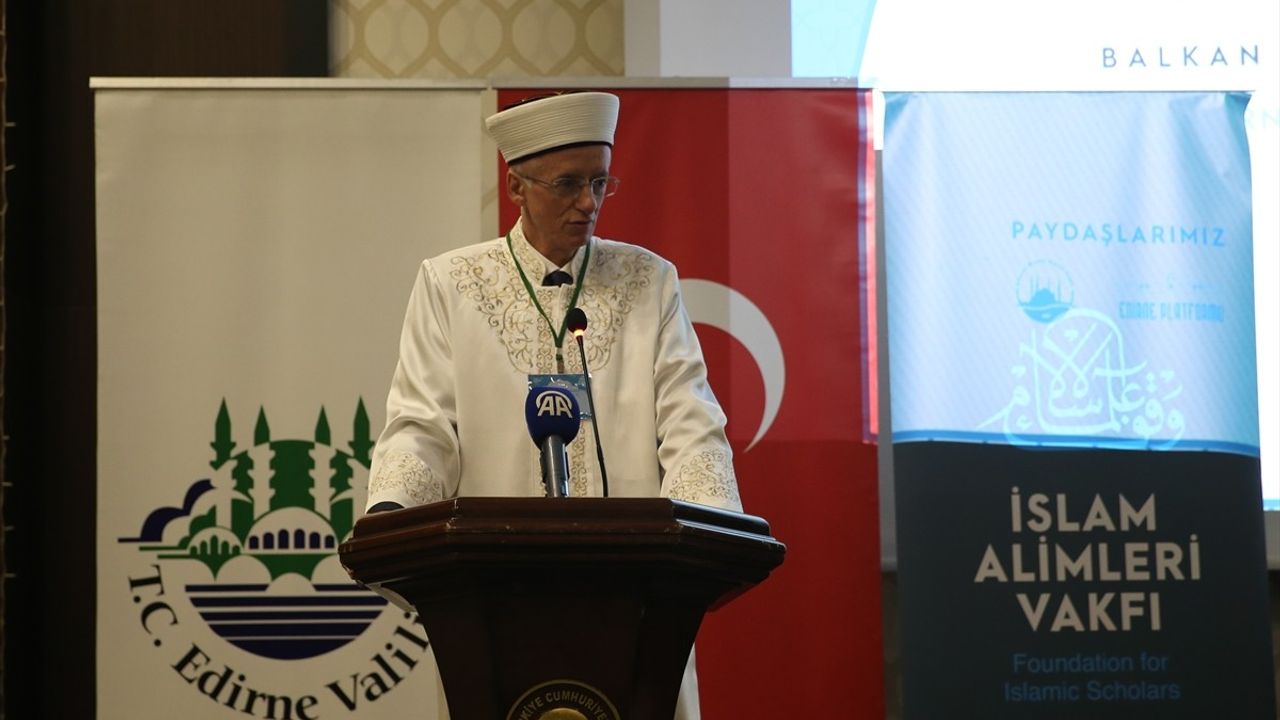 İskeçe Müftüsü Trampa'dan Edirne'de Balkan Araştırmaları Merkezi Önerisi