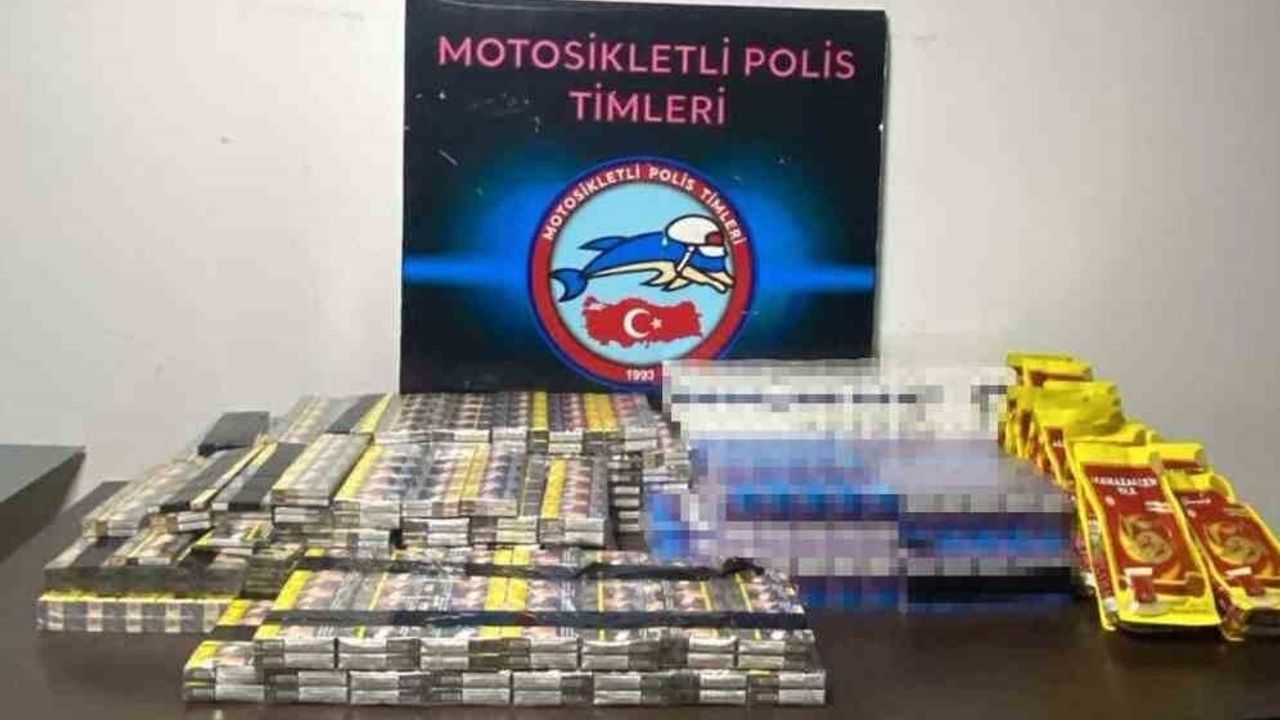İskenderun'da Kaçak Sigara Operasyonu