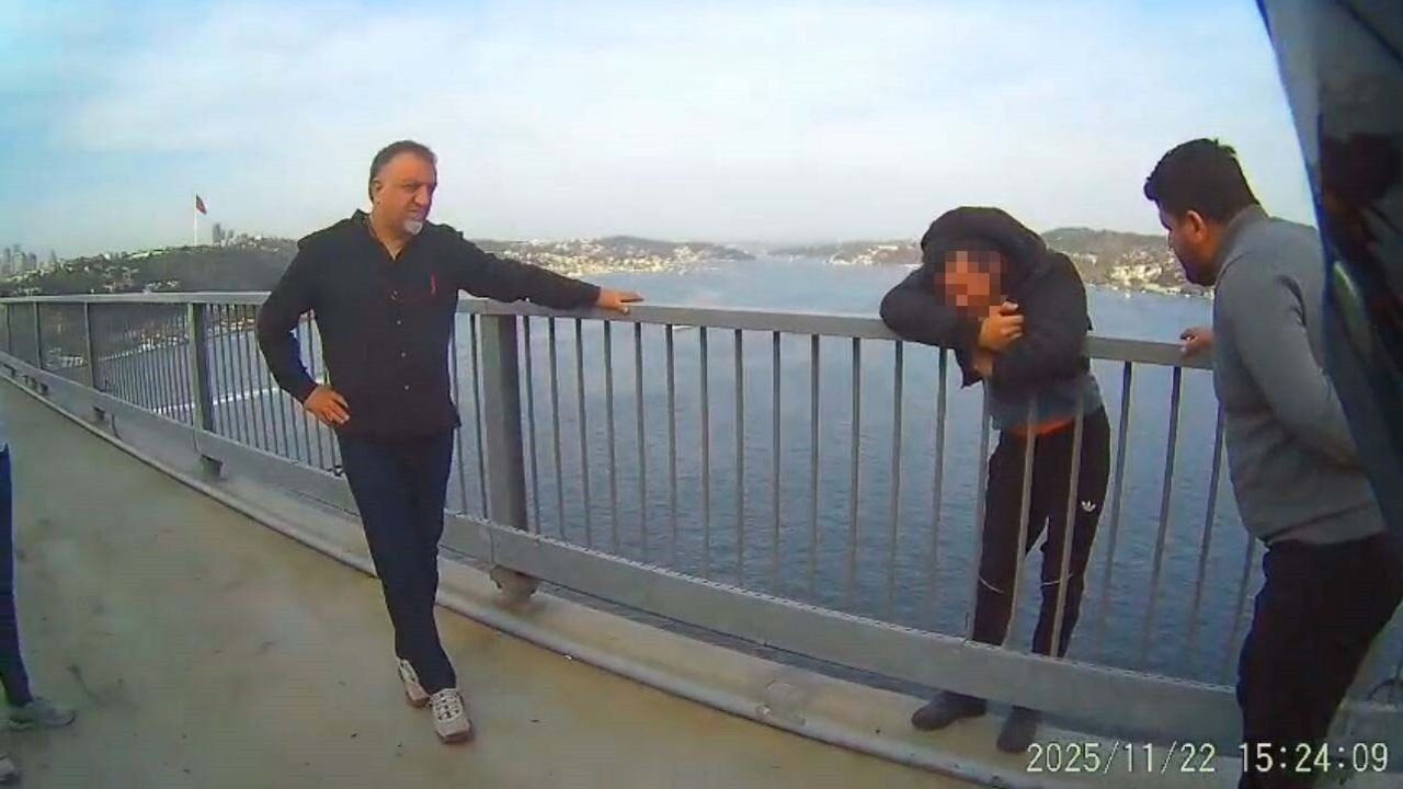 İstanbul'da 15 Temmuz Şehitler Köprüsü'nde Bir İntihar Girişimi Başarıyla Sonlandırıldı