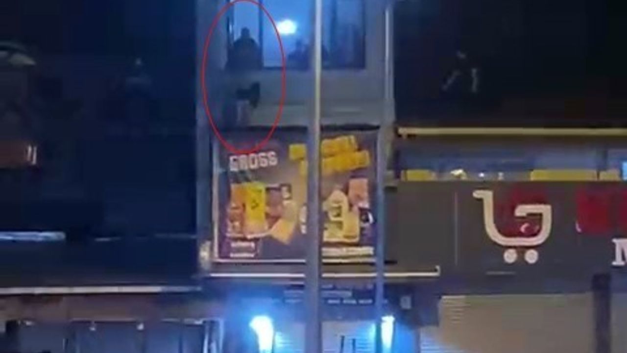 İstanbul'da Komşusunu Darp Edip Pencereden Attı