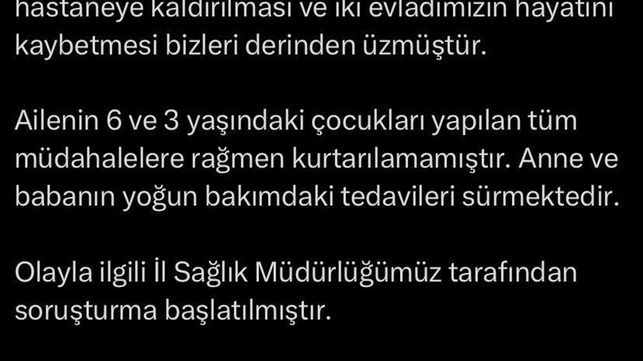 İstanbul İl Sağlık Müdürü Açıklama Yaptı: Zehirlenme Olayı ve Çocukların Durumu