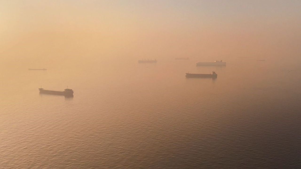 İstanbul'un Büyüleyici Sis Manzarası