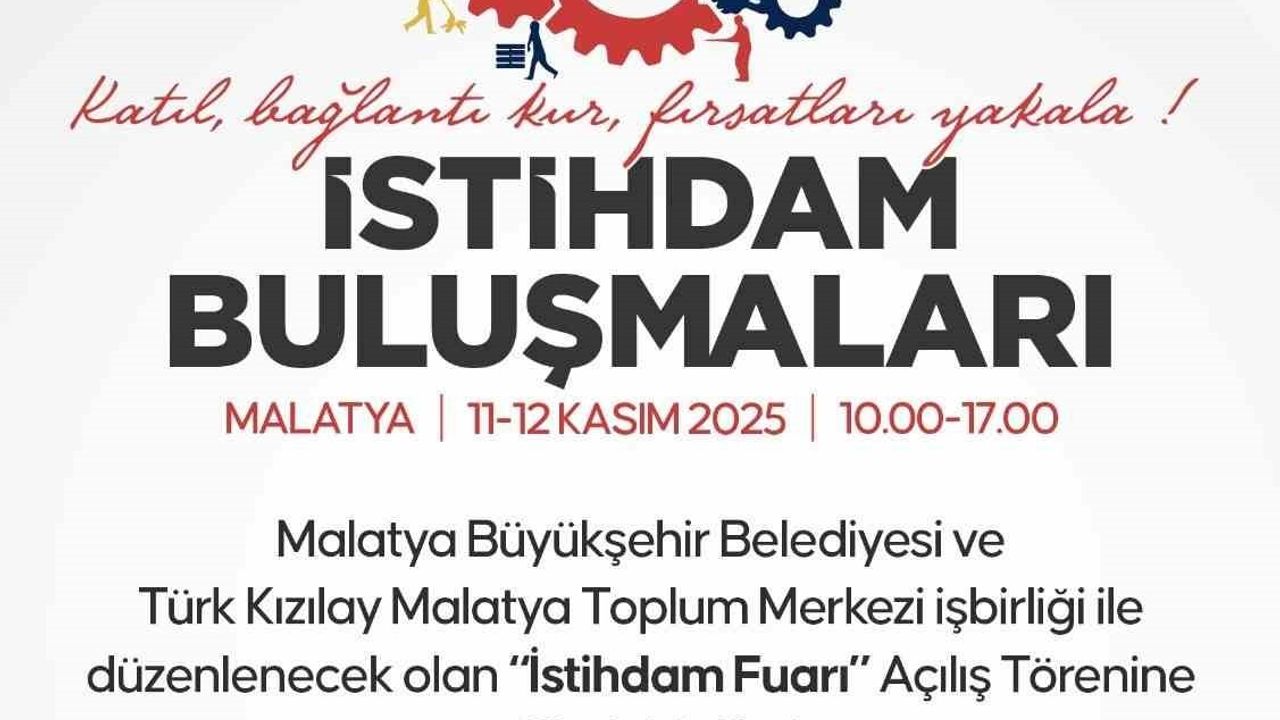 İstihdam Buluşmaları Malatya'da Başlıyor