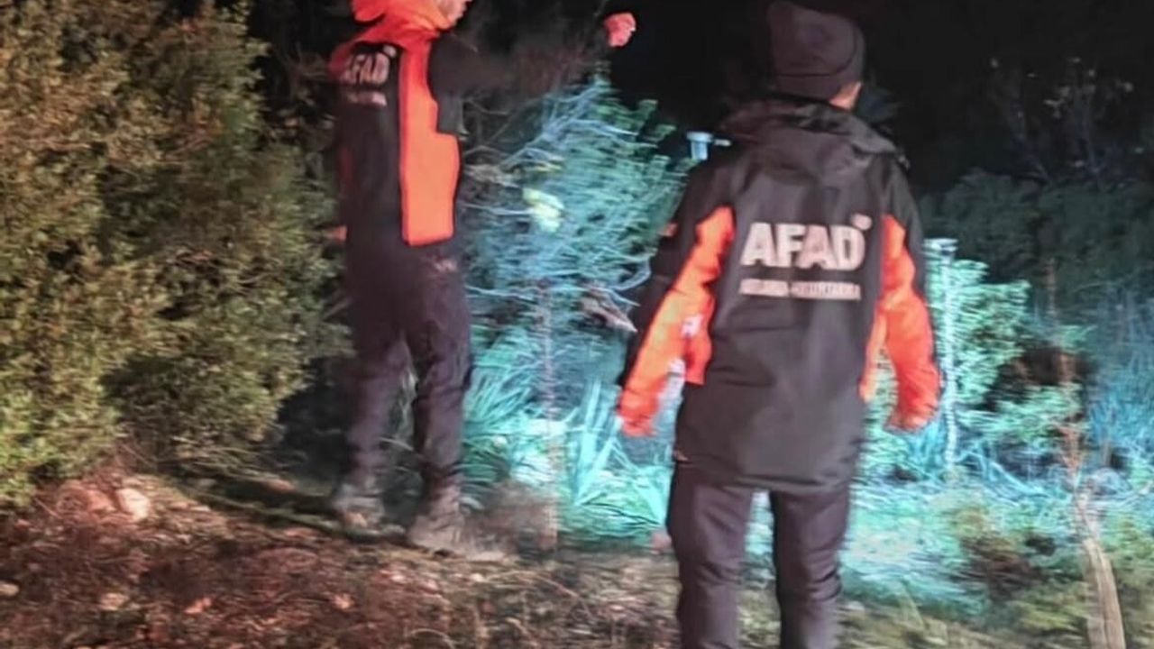 İzmir'de Mantar Toplarken Kaybolan Vatandaş AFAD Tarafından Bulundu