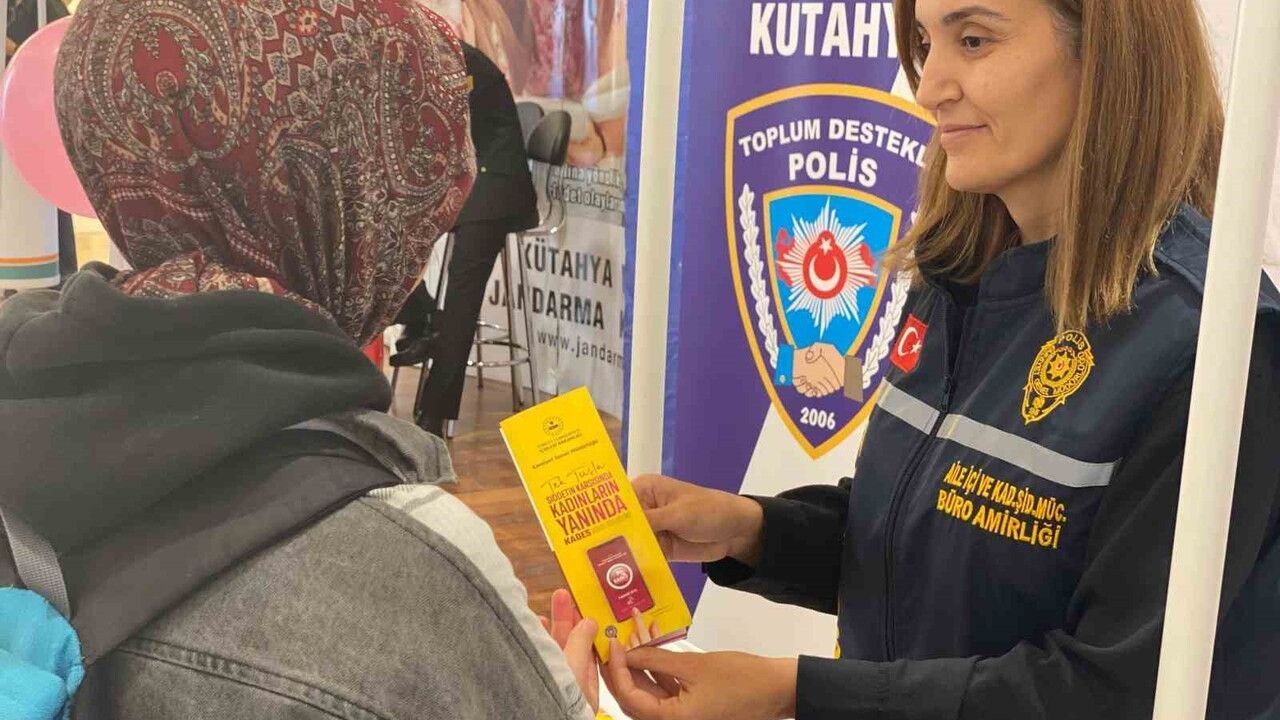 Kadın Acil Destek Uygulaması KADES Kütahya'da Tanıtıldı