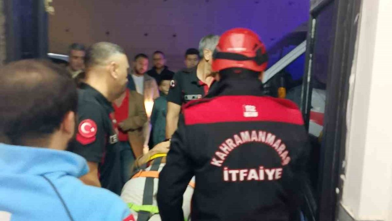 Kahramanmaraş'ta Asansör Kazası: 1 Yaralı