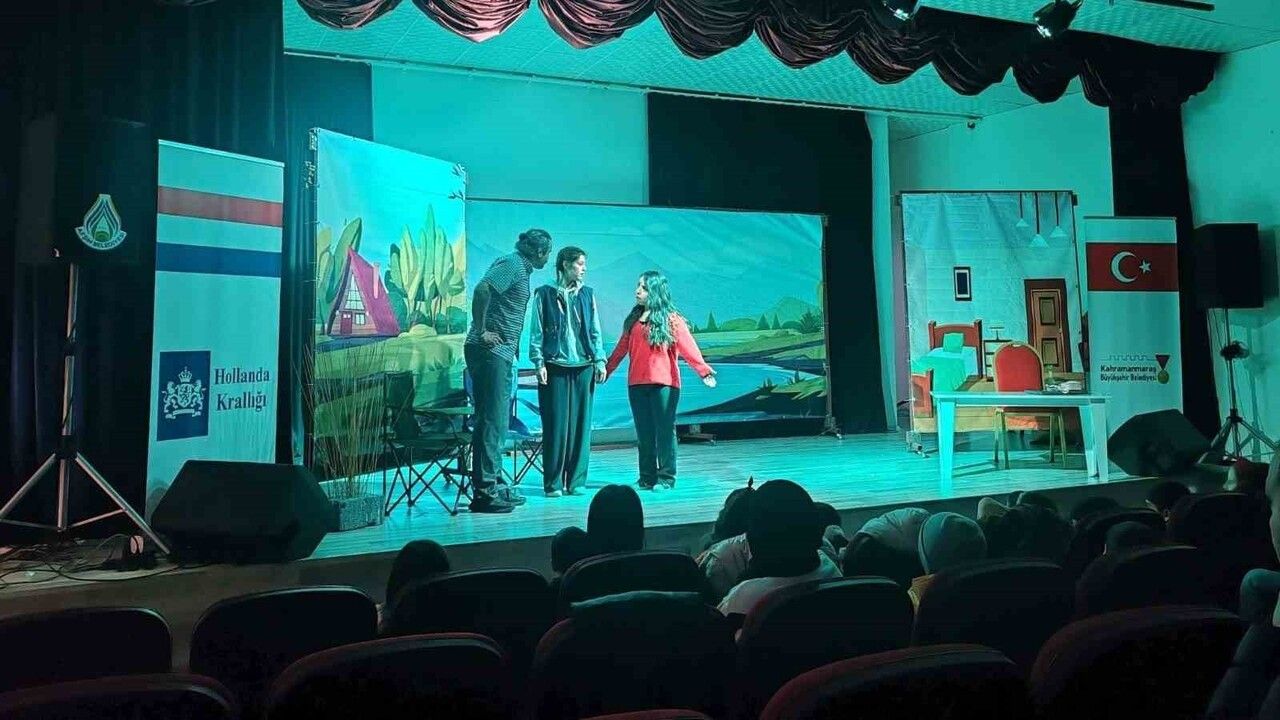 Kahramanmaraş'ta Çocuklara Özel Tiyatro Etkinliği