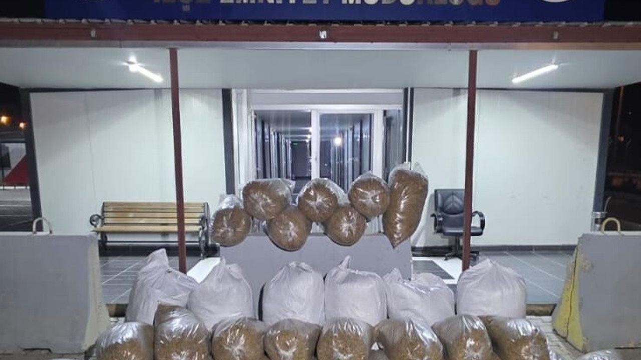 Kahramanmaraş'ta Kaçak Tütün Operasyonu
