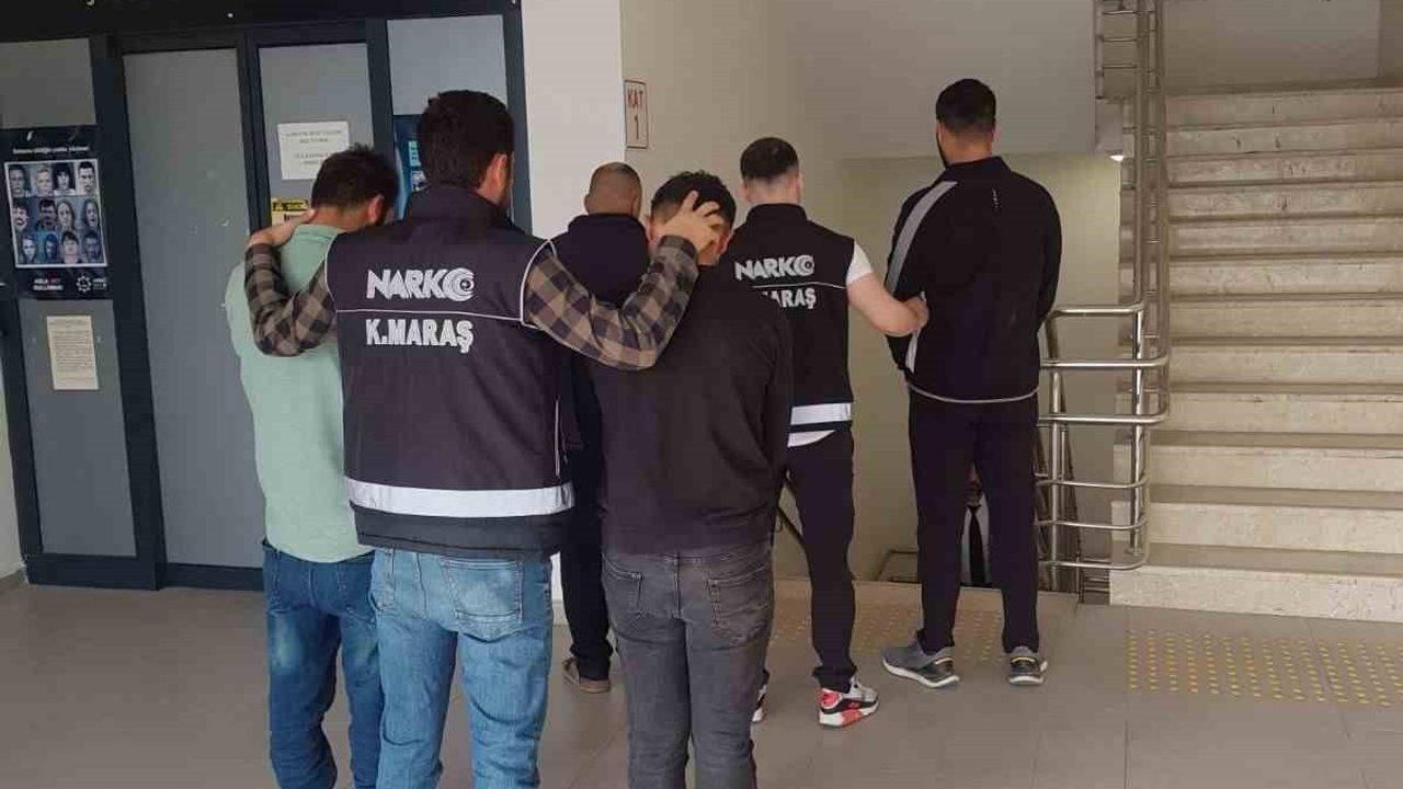 Kahramanmaraş'ta Uyuşturucu Operasyonu: 3 Tutuklama