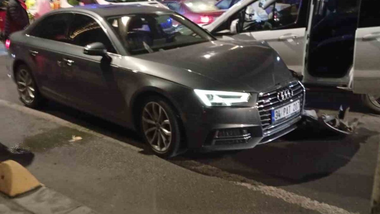 Kapaklı'da Otomobil Çarpışması: 1 Yaralı