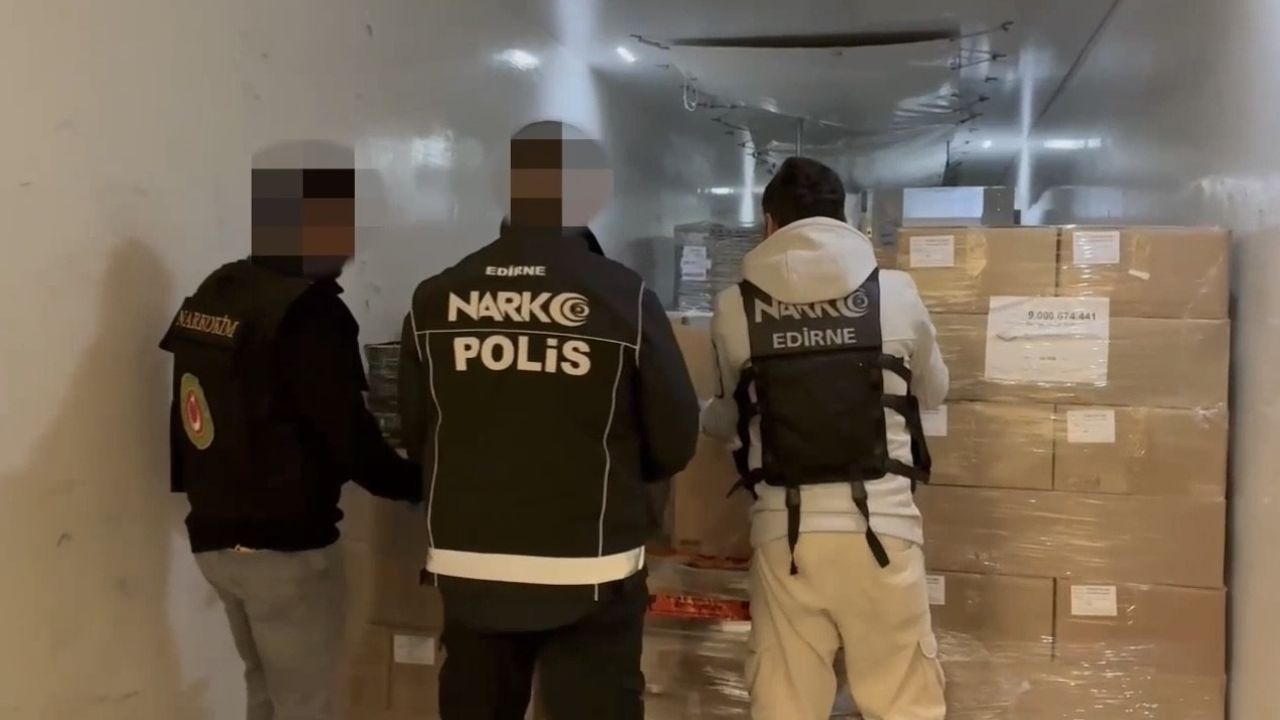 Kapıkule'de Uyuşturucu Operasyonu: 6 Ton 400 Kilogram Madde Ele Geçirildi