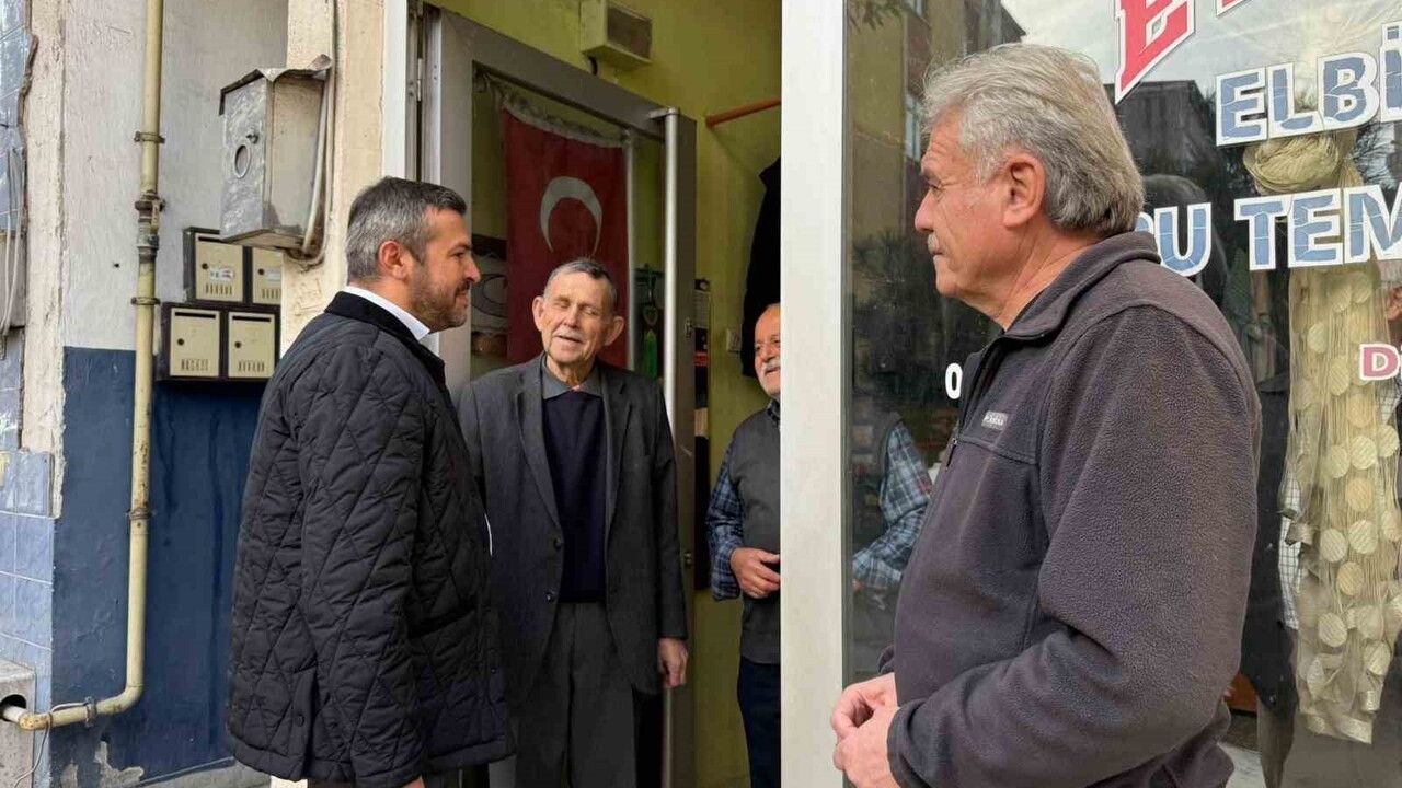 Karabük'te Başkan Çetinkaya, Vatandaşlarla Buluştu