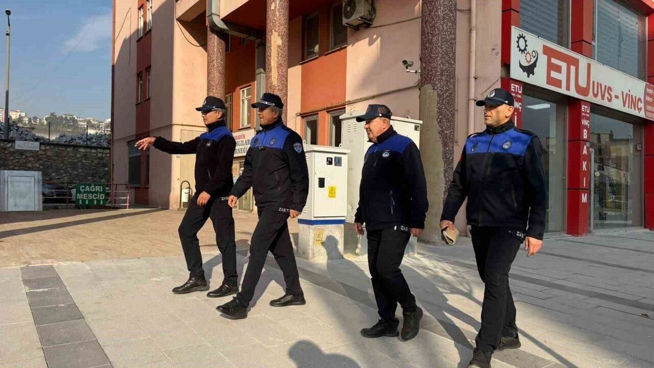 Karabük'te Kaldırım İşgallerine Sert Müdahale