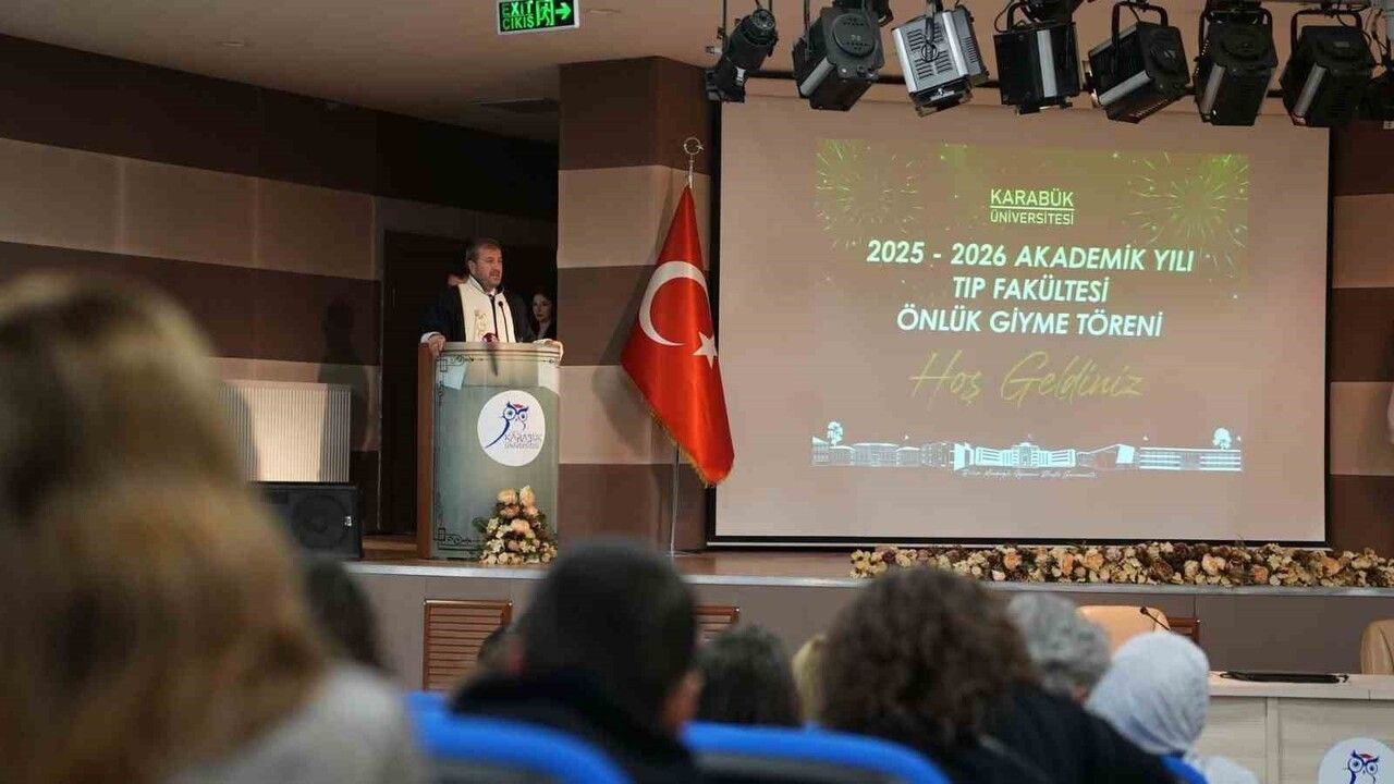 Karabük Üniversitesi Tıp Fakültesi Beyaz Önlük Töreni