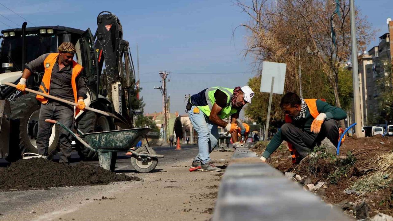 Karacadağ Caddesi Modernleşiyor