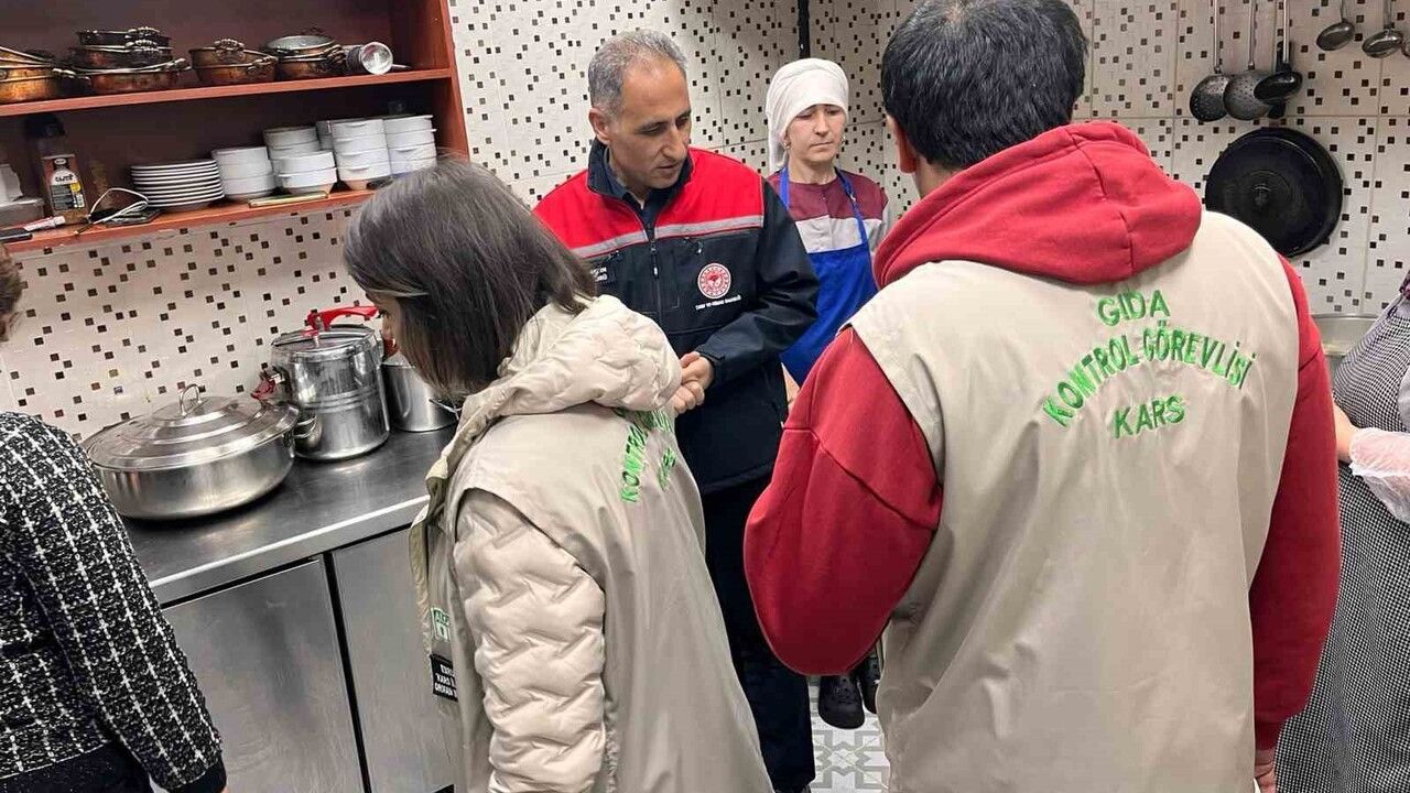 Kars’ta Gıda Güvenliği Denetimleri Sürüyor