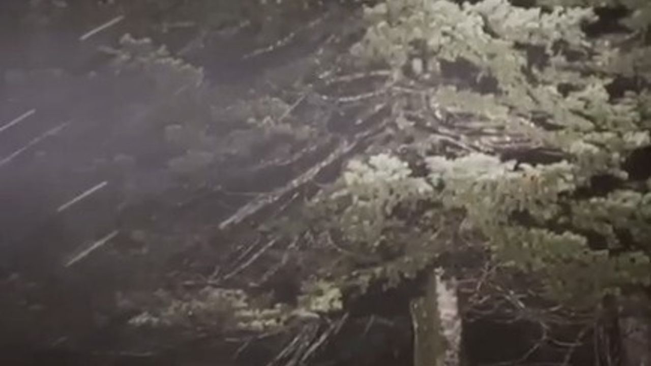 Kartepe’de İlk Kar Yağışı Başladı