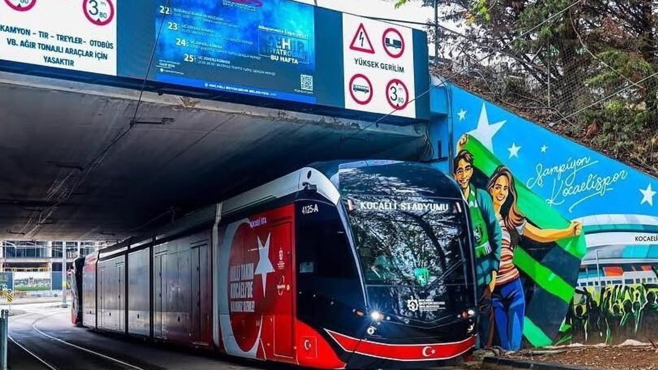Kartepe Tramvay Hattı İçin İlk Adım Atıldı