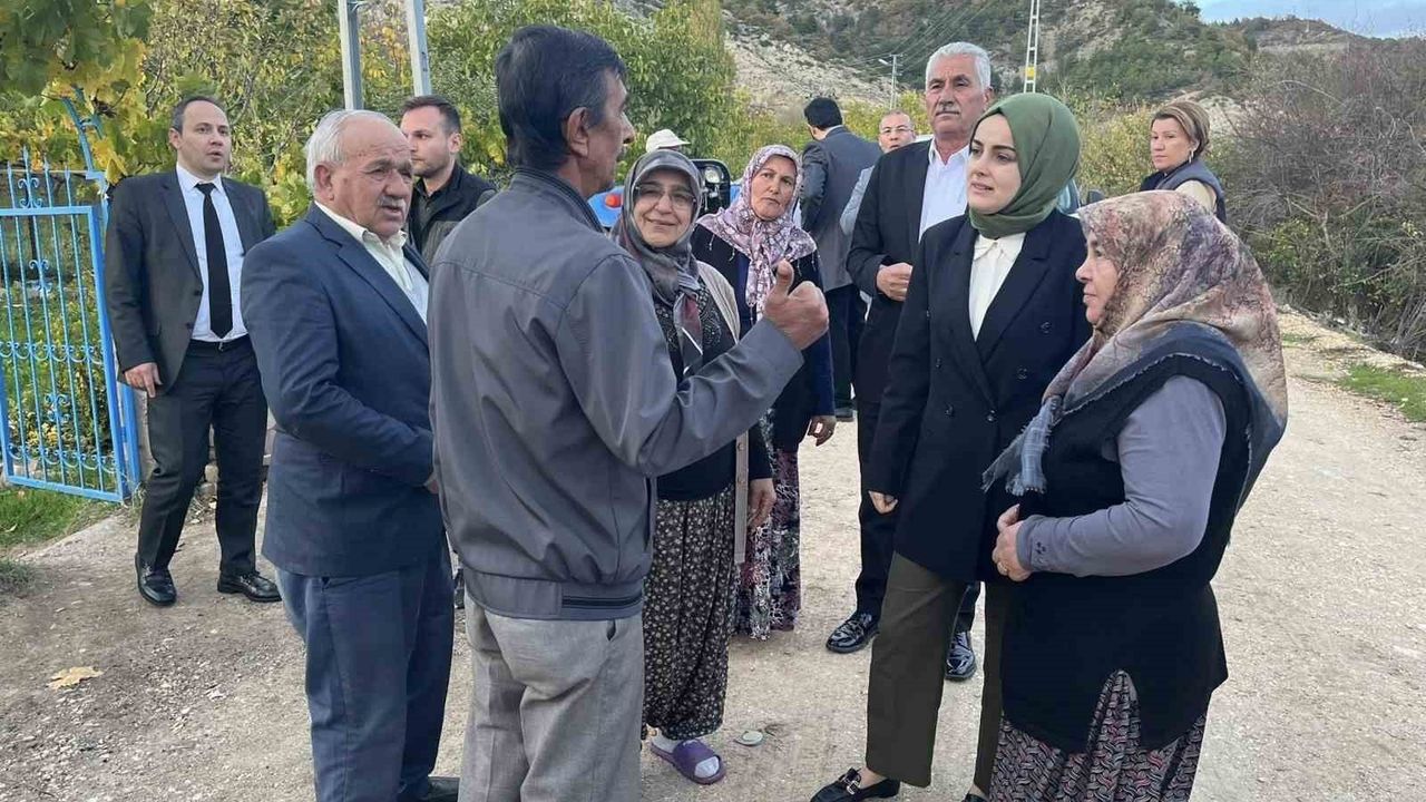 Kaymakam Kılıç, Bedi ve Armutçuk Köylerinde Ziyaret Gerçekleştirdi