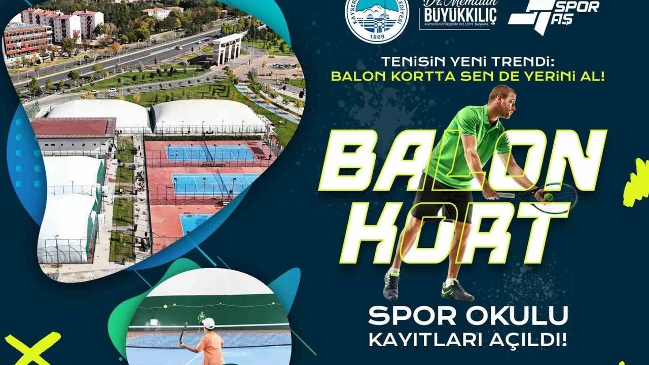 Kayseri'de Tenis Heyecanı: 2. Güz Dönemi Kayıtları Başladı