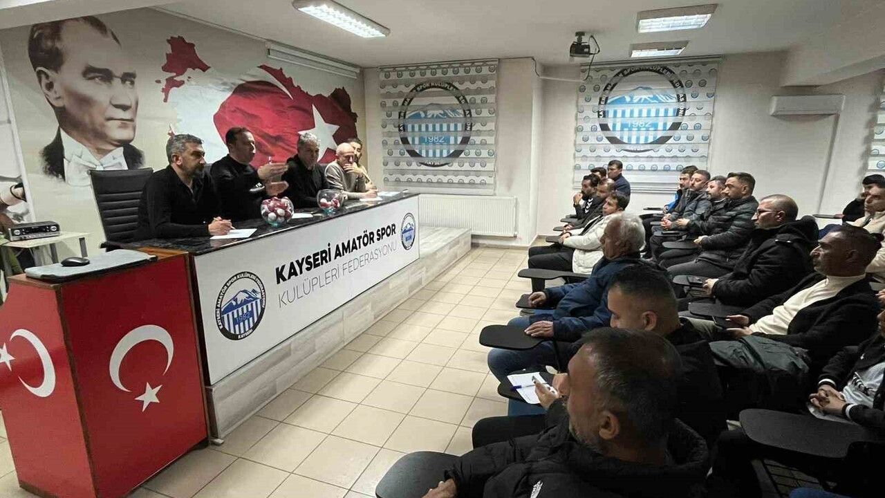 Kayseri U14 Ligi 2025-2026 Fikstürü Çekildi