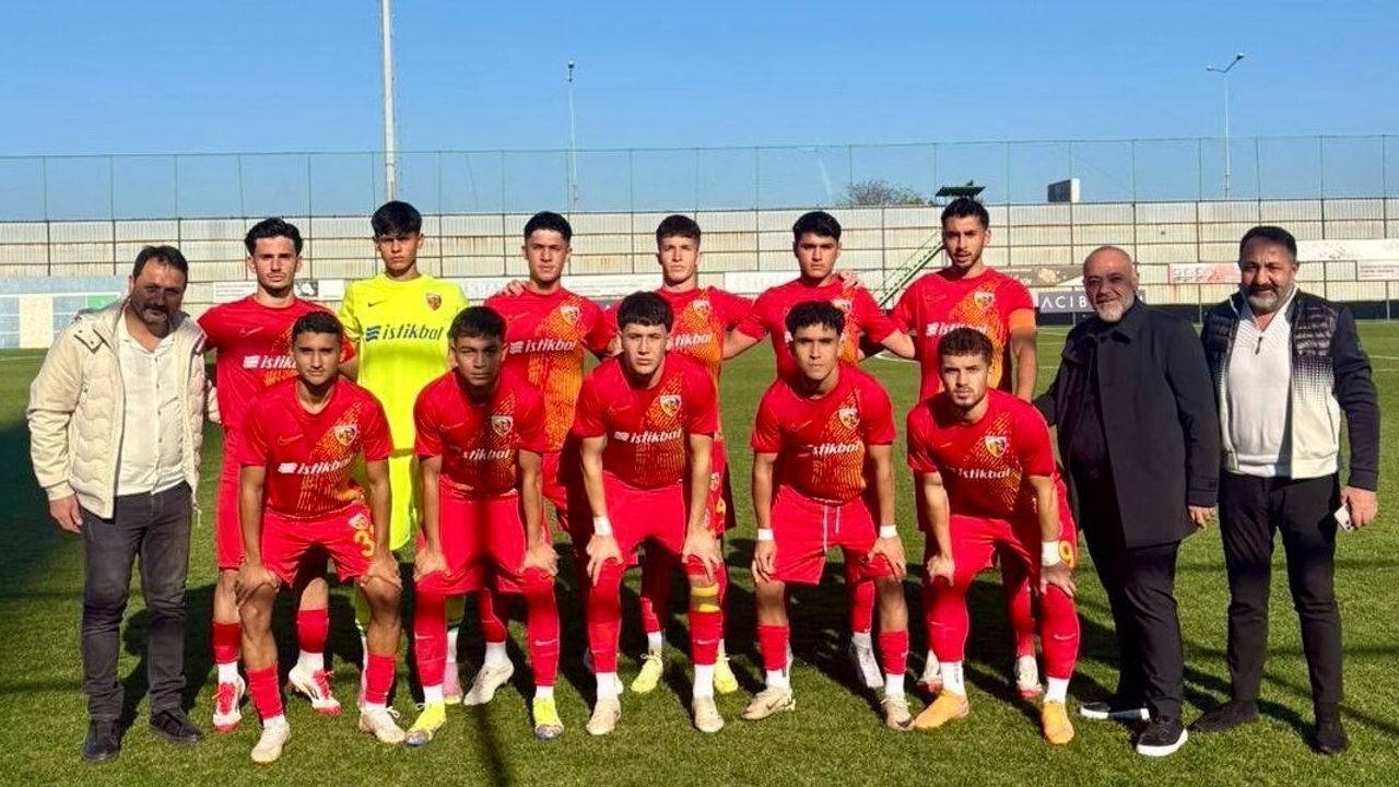 Kayserispor U19, Çaykur Rizespor'u Mağlup Ederek 3 Puan Aldı
