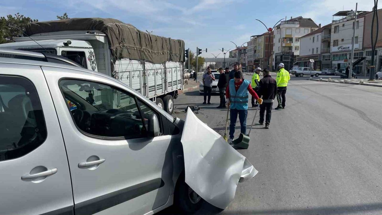 Kaza Anı Güvenlik Kamerasında
