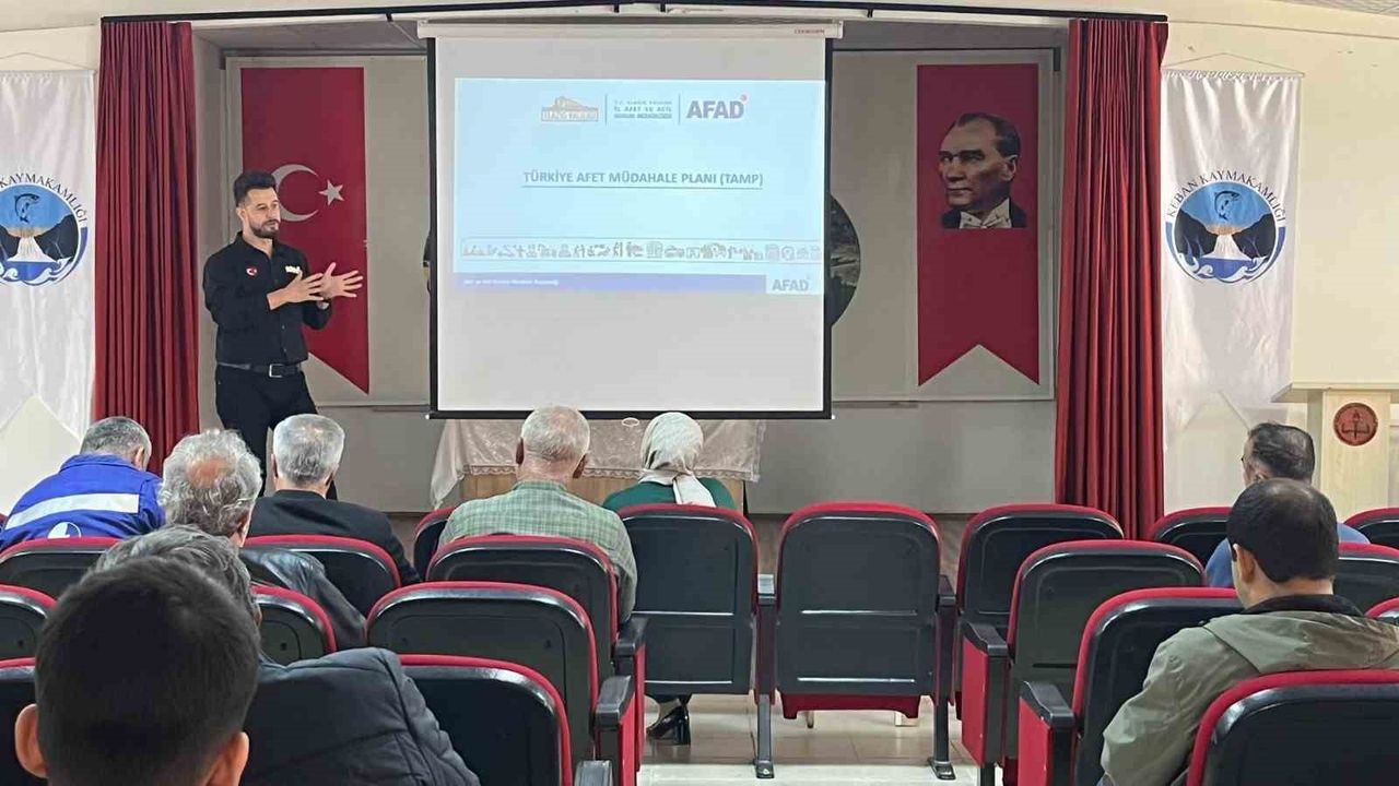 Keban'da Afet Yönetimi Toplantısı Gerçekleştirildi