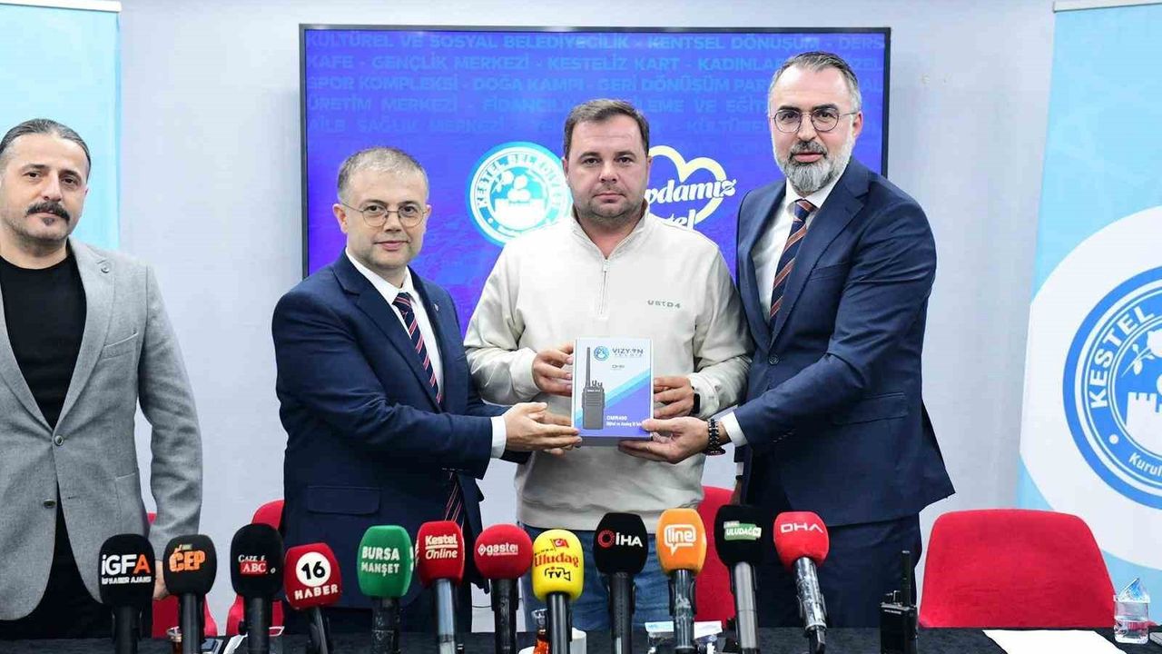 Kestel'de Afetlere Karşı Yeni Telsiz Altyapısı Kuruldu