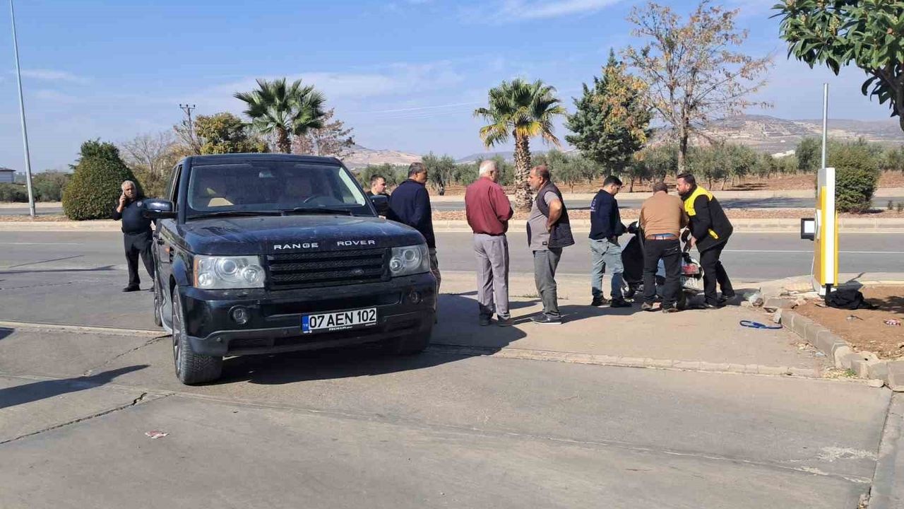Kilis'te Cip ve Motosiklet Çarpıştı: 1 Kişi Ağır Yaralı