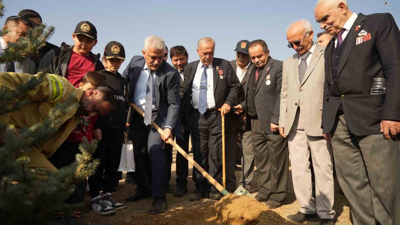 Kırıkkale'de Ağaçlandırma Seferberliği