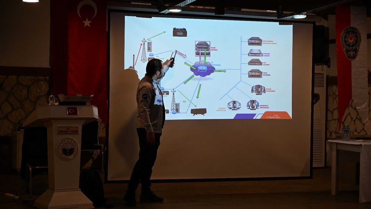 Kırklareli Emniyetine ASELSAN Telsiz Eğitimi Verildi