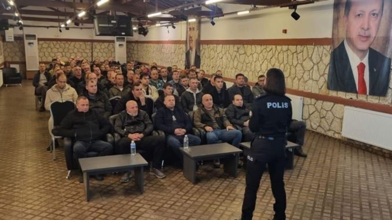 Kırklareli'nde Özel Güvenlik Eğitim Programı