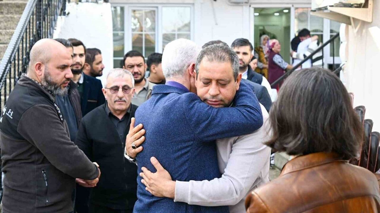 Kırklareli Valisi ve Kaymakam Sanpur Ailesine Taziyede Bulundu