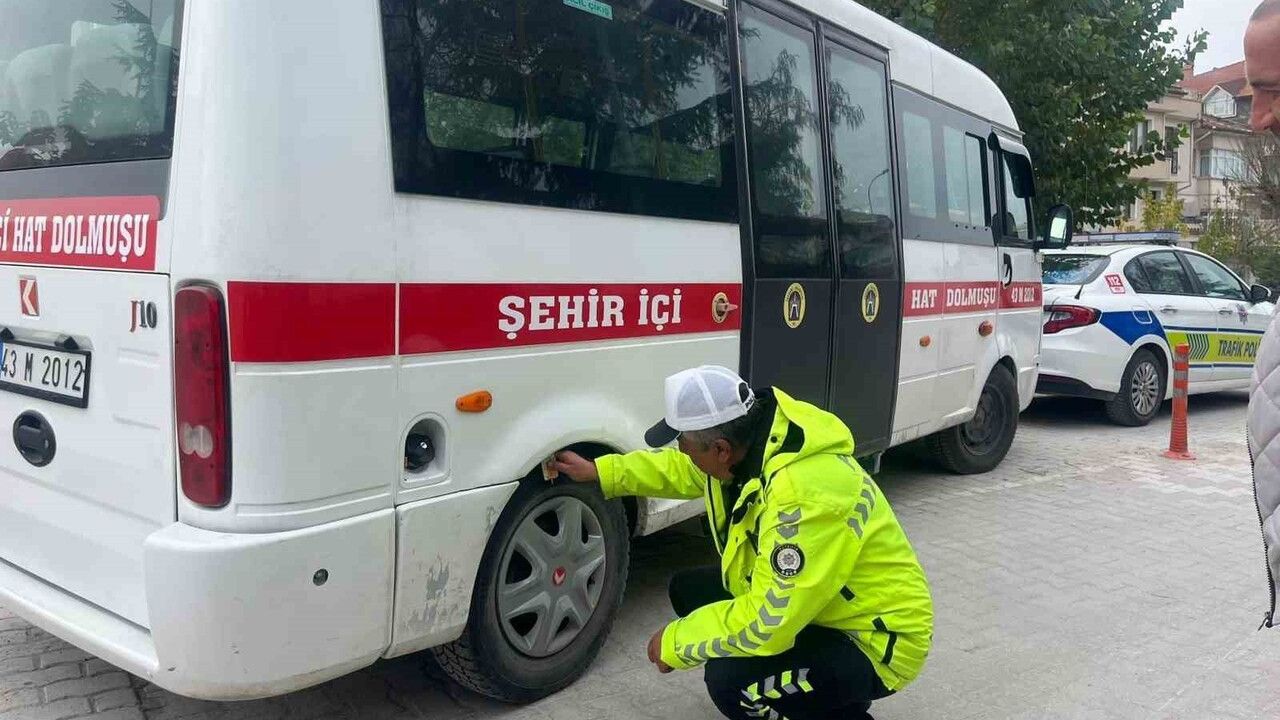 Kış Lastiği Denetimleri Tavşanlı'da Yoğunlaşıyor