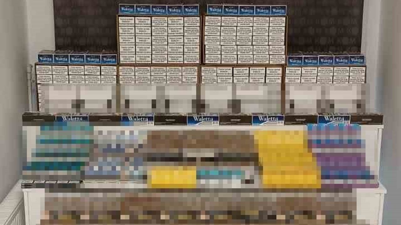 Kocaeli'de 158 Bin Kaçak Makaron Ele Geçirildi