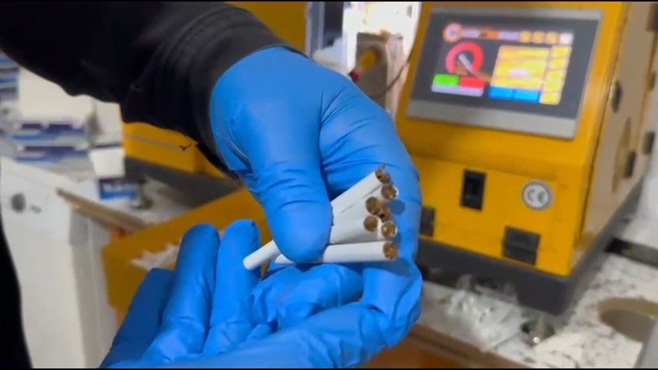 Kocaeli’de Kaçak Sigara İmalathanesi Baskını