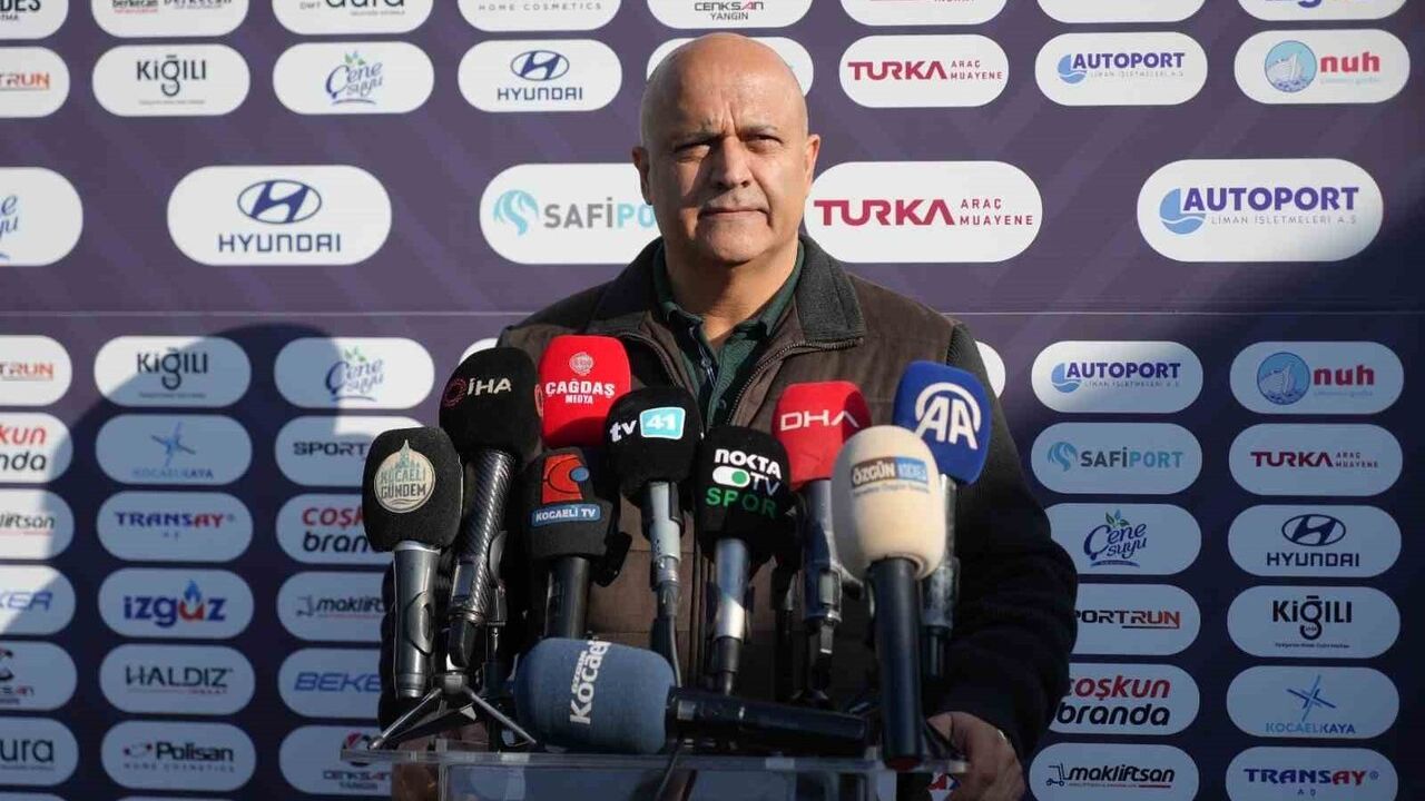 Kocaelispor Başkanı Recep Durul'dan Önemli Açıklamalar