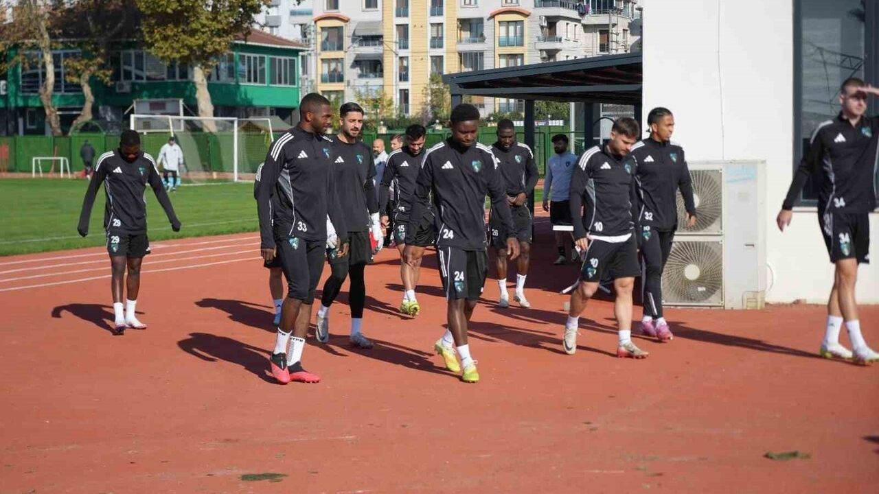 Kocaelispor, Gençlerbirliği Maçına Hazırlanıyor