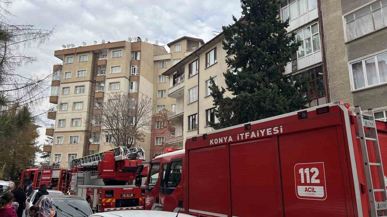 Kombide Patlama: Konya'da Yangın