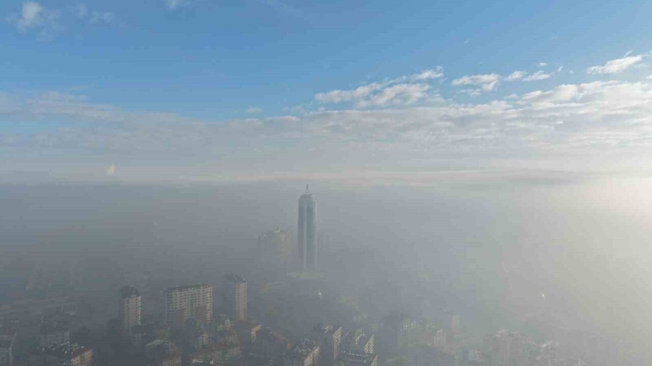 Konya'da Kartpostallık Sis Manzarası