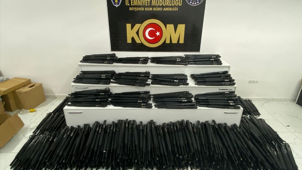 Konya'da Silah Kaçakçılığı Operasyonu: 3 Gözaltı