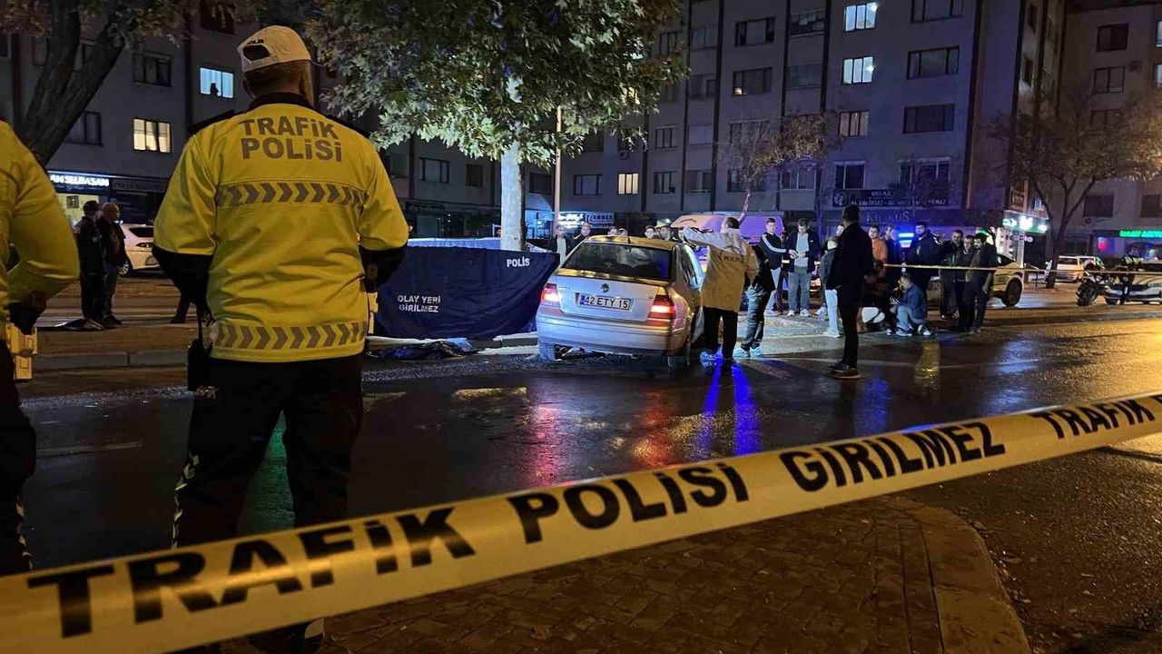 Konya'da Trafik Kazası: Yaya Hayatını Kaybetti