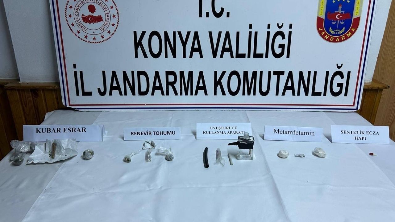 Konya'da Uyuşturucu Operasyonu: 1 Şahıs Tutuklandı