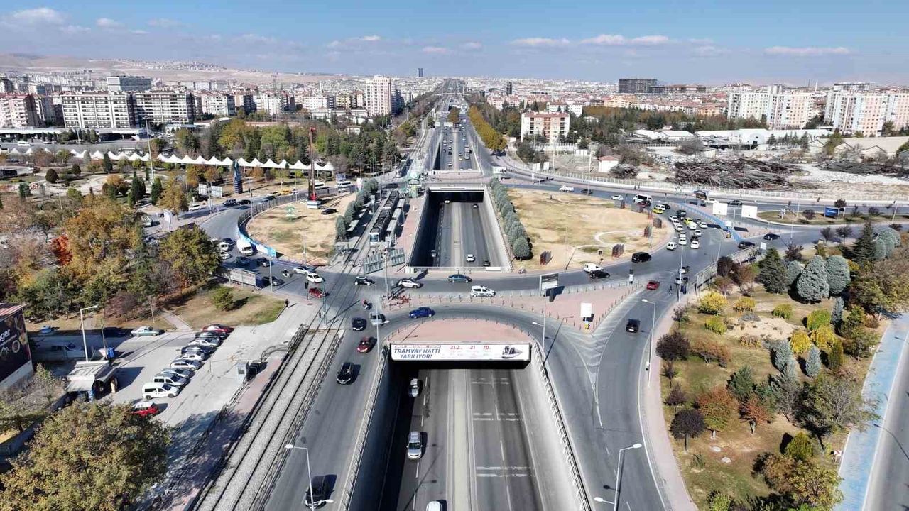 Konya'da Yeni Tramvay Hattı Düzenleme Çalışmaları Başladı