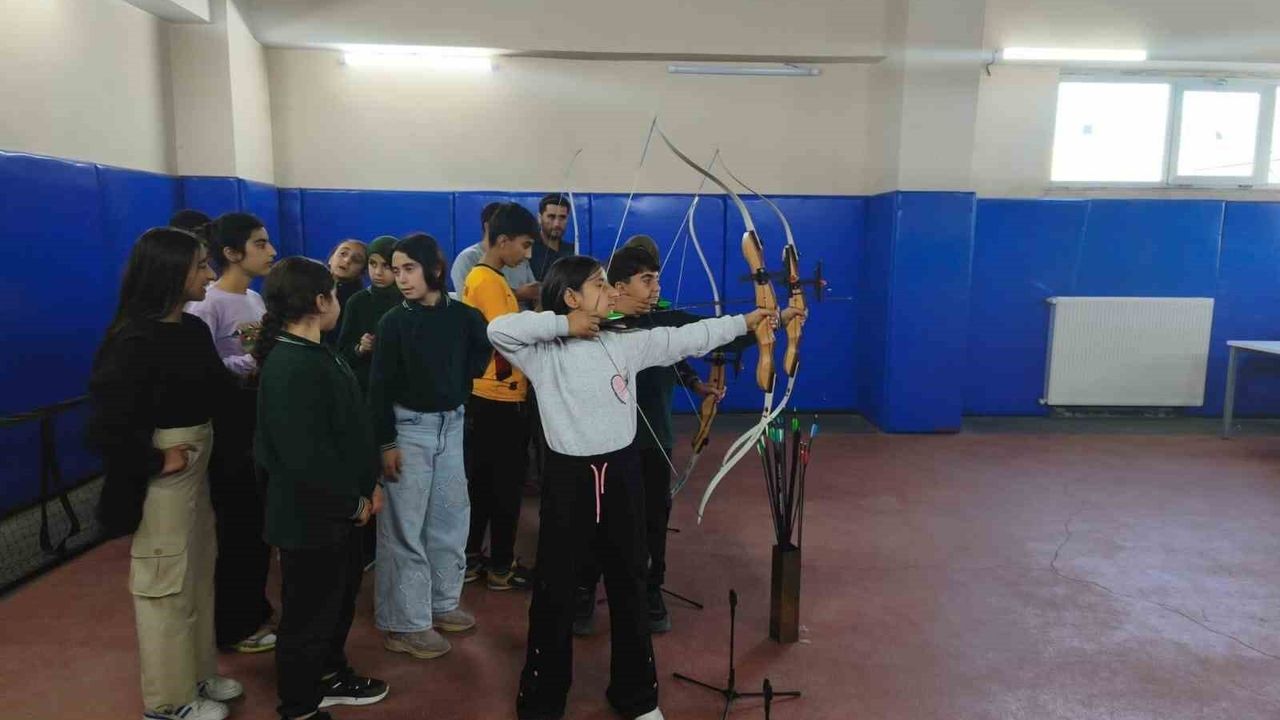 Korkut'ta Okçuluk Antrenmanları Devam Ediyor