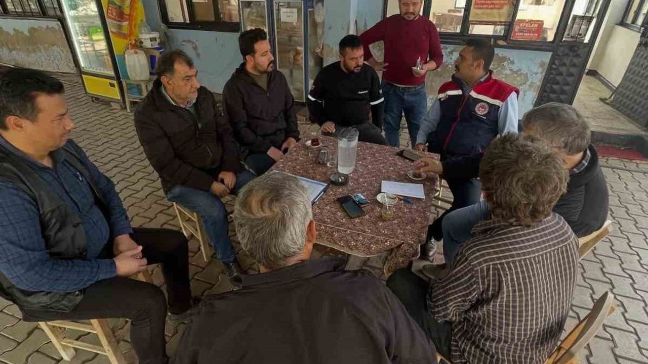 Köşk'te Çiftçilerle Bilgilendirme Toplantıları Düzenlendi