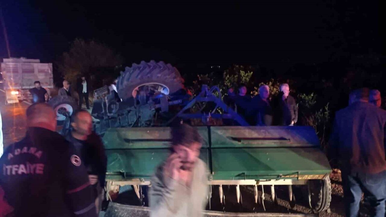 Kozan'da Zincirleme Trafik Kazası