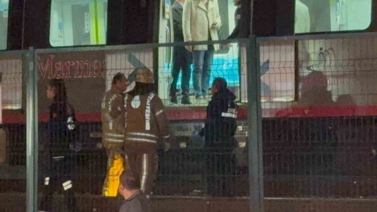 Küçükçekmece Marmaray Durağında Trajik Olay