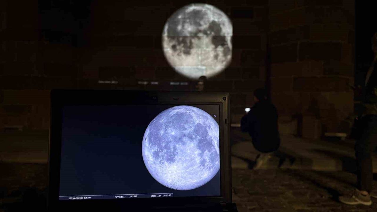 Kunduz Süper Ay Etkinliği Kayseri'de Heyecan Yarattı